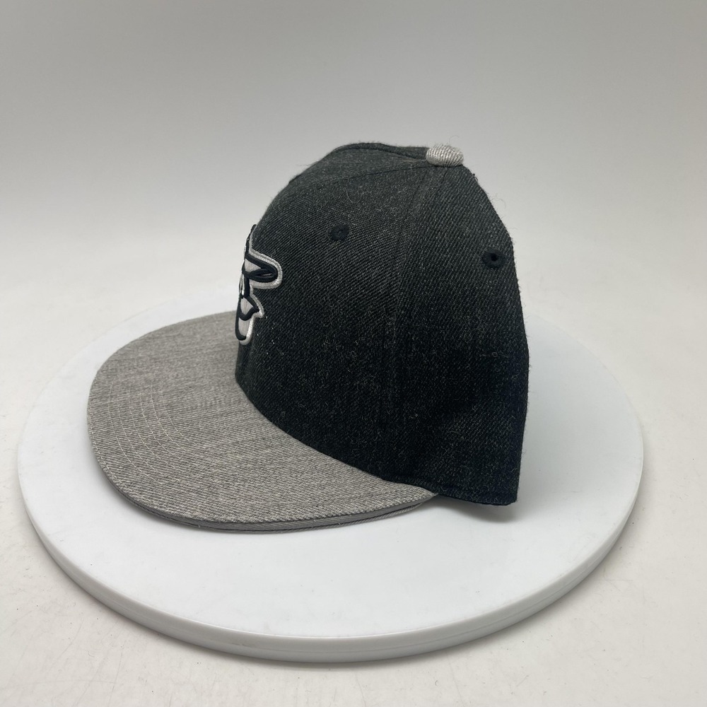 Baltimore Orioles Hat Cap Strap Back Mens‎ One Size Black MLB Baseball Two Tone - Picture 2 of 6